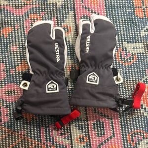 Hestra Army Leather Heli Ski 3 Finger